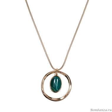 Колье Fiore Luna, GREEN QUARTZ